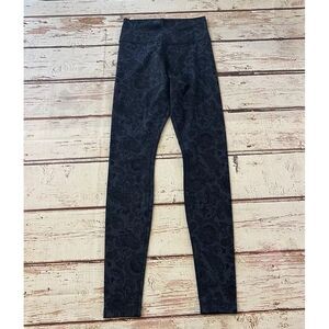 lululemon athletica Black Patterned Leggings